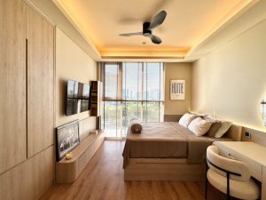 Une maison spacieuse à louer à l'île Maurice, avec jardin privé et piscine, idéale pour une famille.